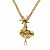 CO1702 PEARL Collana/Broosh Rana di loto