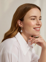 OR0433 CRYSTAL PIC Earings SFARFALLIO 
