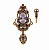 SP5456 CRYSTAL Broosh/Collana BRILLANTE
