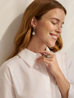 OR0433 CRYSTAL PIC Earings SFARFALLIO 