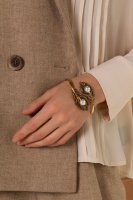 BR2907 PEARL Braccialetto Piuma di Fenice