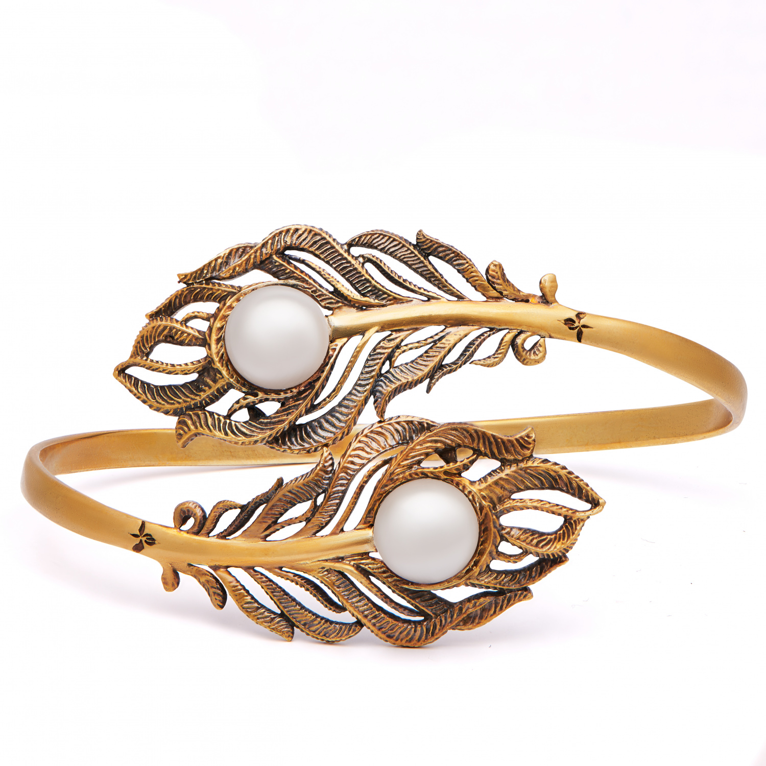 BR2907 PEARL Braccialetto Piuma di Fenice