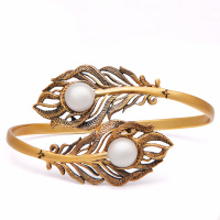 BR2907 PEARL Braccialetto Piuma di Fenice