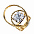 AN5029 CRYSTAL Ring GRANDE ORBITALE