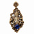 SP2032 BLU Broosh/Collana SIGNORE DEI MARI