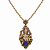 SP2032 BLU Collana/Broosh SIGNORE DEI MARI