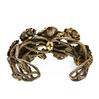 BR171021 GRANATO Braccialetto PAPAVERO