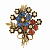 SP1902 Broosh MAZZO DI FIORI