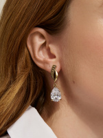 OR0433 CRYSTAL PIC Earings SFARFALLIO 