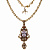 SP5456 CRYSTAL Collana/Broosh BRILLANTE